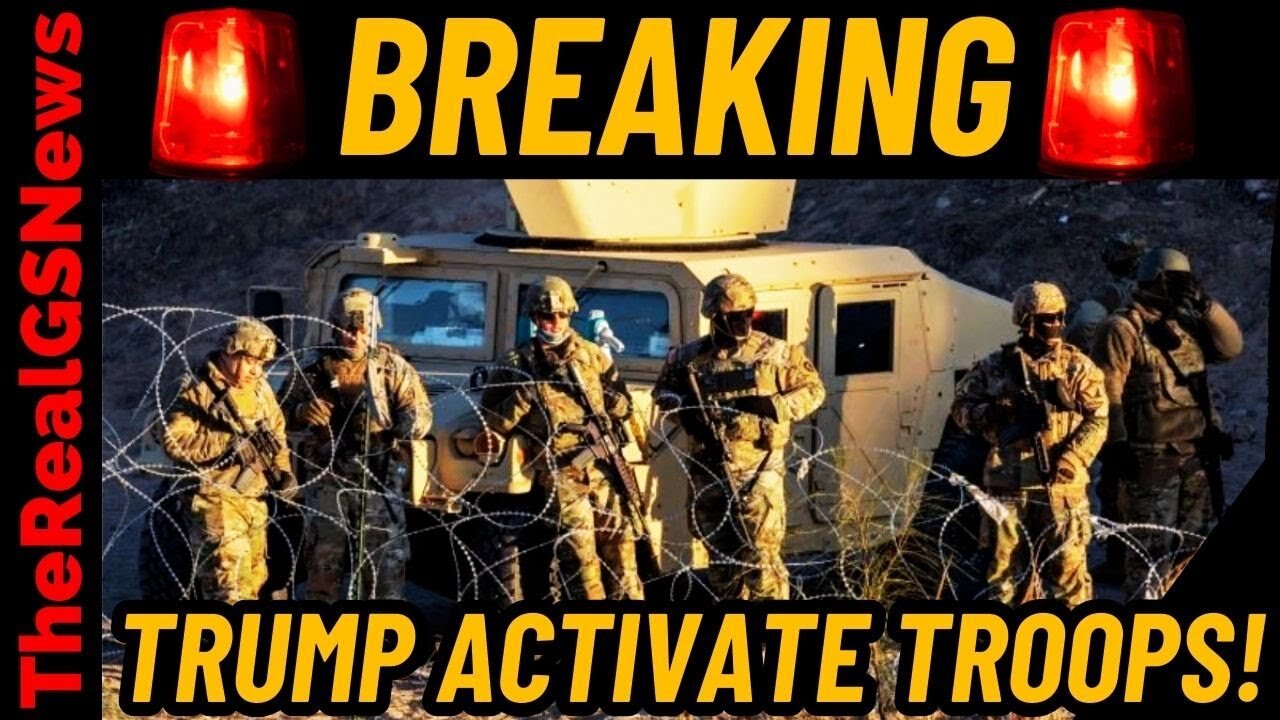 ***EMERGENCY LOCKDOWN*** ⚠️ DONALD DEPLOY SOLDIERS AT MEXICO BORDER