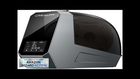 Official Creality Space Pi Filament Dryer 360° 110W PTC Hot-Air Heating 3D Review