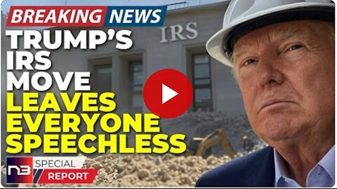 🚨BREAKING - OMG You Won't Believe What Trump Just Did To The IRS On His First Day Back As President