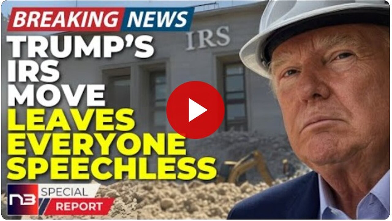 🚨BREAKING - OMG You Won't Believe What Trump Just Did To The IRS On His First Day Back As President