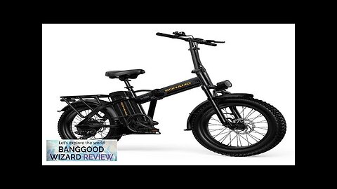 USA DIRECT SOHAMO H3 48V 20Ah 750W Electric Folding Bicycle 20*3.0 Inch Review