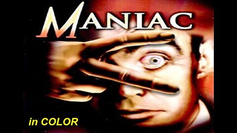 MANIAC 1934 in COLOR Pre-Code Horror with Eerie Similarities to 1985's Re-Animator FULL MOVIE