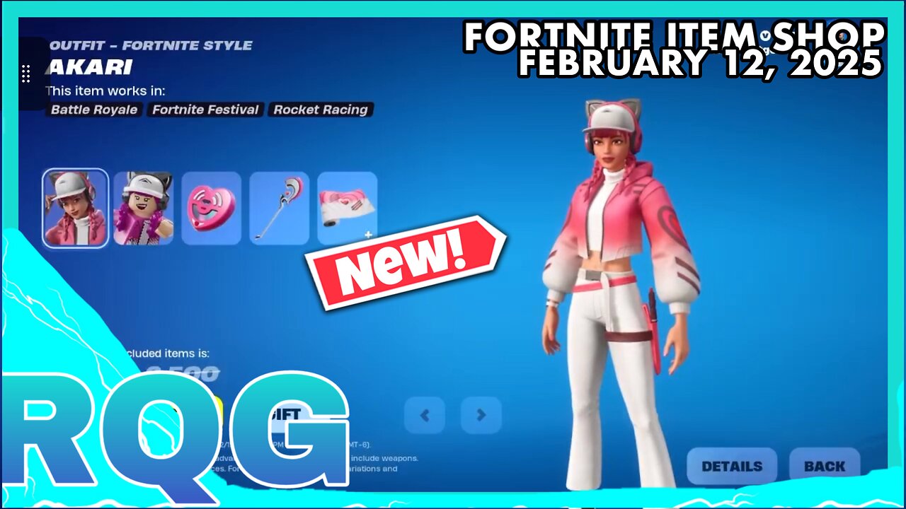 “NEW” AKARI BUNDLE IS HERE+BATMAN ZERO SKINS! FORTNITE ITEM SHOP (February 12, 2025)