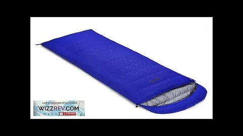 Down Sleeping Bag Camping Trip Lunch Break Winter Cold Protection Thickened Patchwork Review