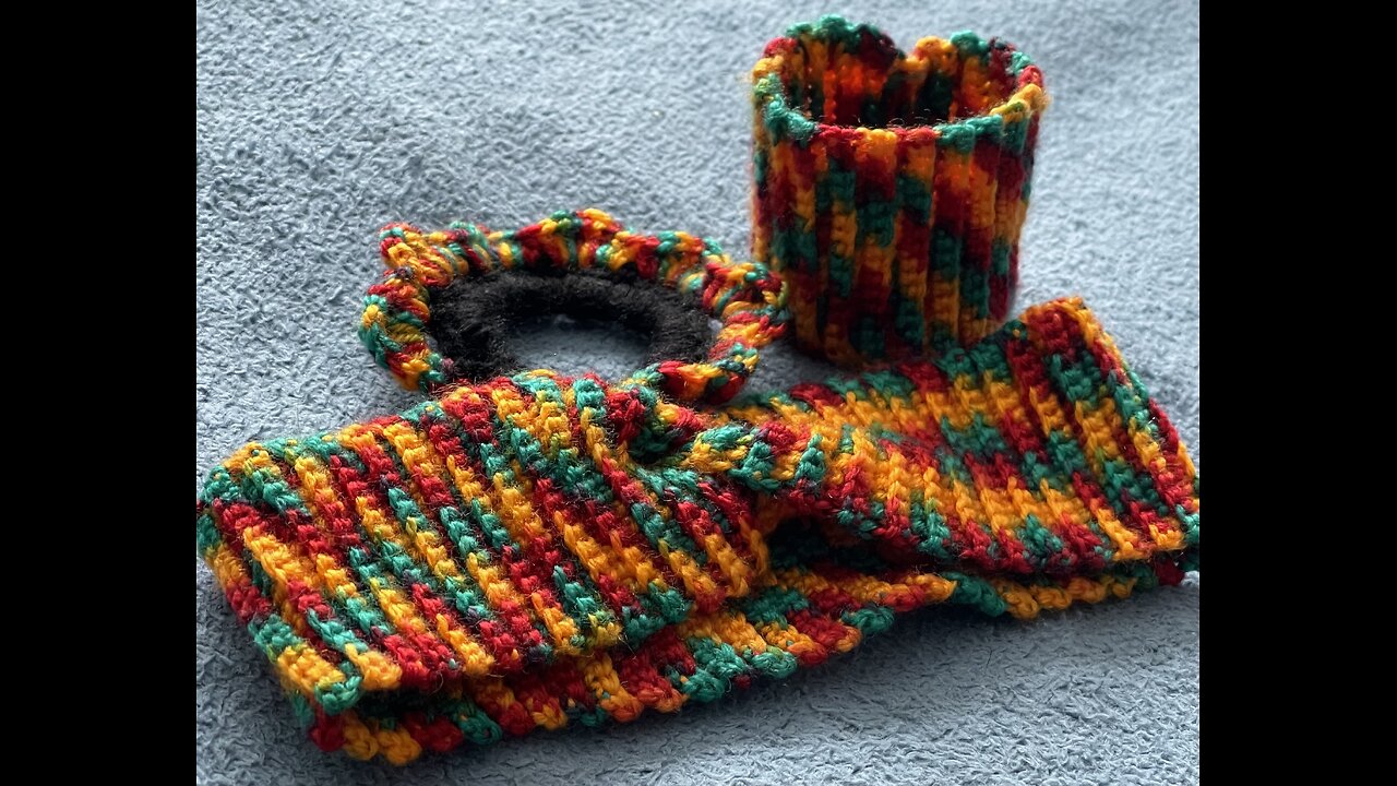 Cozy Crochet Trio: Headband, Handband, and Hairband Set for Everyday Wear