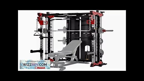 Smith Machine with Cross Cables and Built in 350 LBS Review