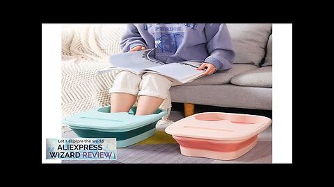 Foldable Footbath Massage Bucket Soaking Bucket Folding Basin Spa Foot Bath Bucket Review