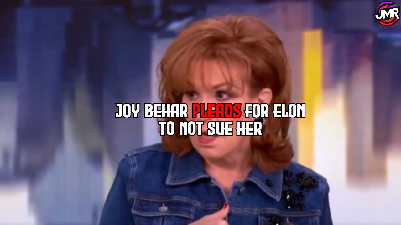 Joy Behar FORCED to retract her racist claim in an insane rant, begs Elon Musk not to sue!