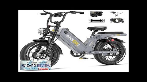 ANIIOKI Electric Bikes for AdultsPeak 2600/3500W Dual Motor/1800W52V 60Ah Battery Long Review