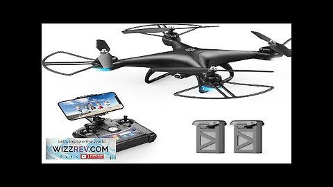 Holy Stone HS110D FPV RC Drone with 1080P HD Camera Live Video Review