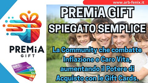 Anteprima PREMiA GIFT Spiegato Semplice. Come Combattere il Caro Vita, Aumento Potere di Acquisto.