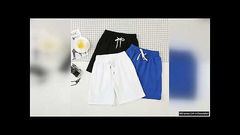 Summer Casual Shorts Men Board shorts Breathable Beach Shorts Comfortable Fitness Basketball Review