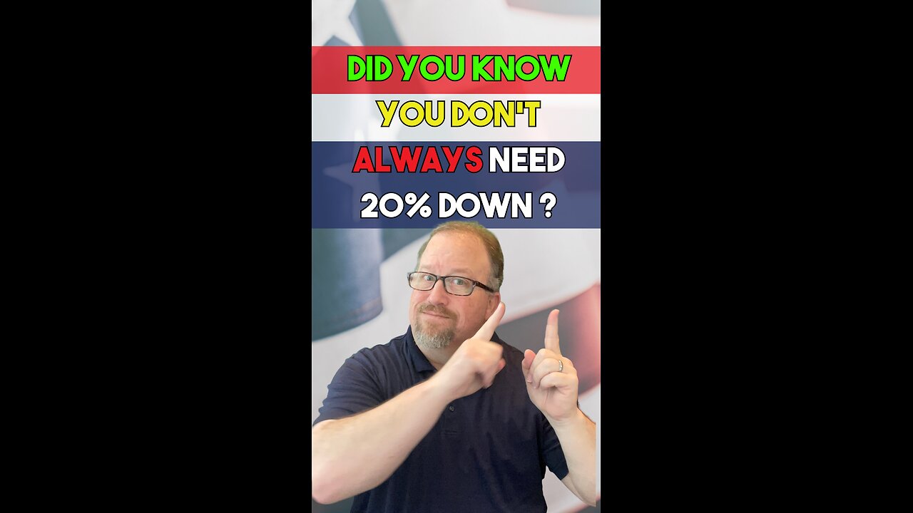 💡 You Don’t Need 20% Down to Buy a Home