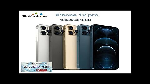 Original Apple iPhone 12 Pro 5G LTE Mobile Phone 6.1'' 6GB&128/256/512GB IOS Review