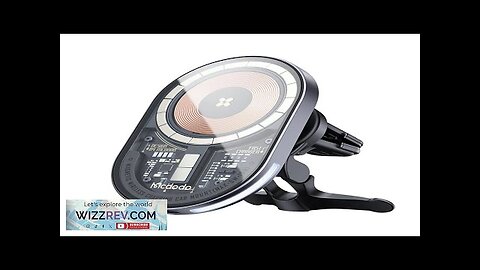 Mcdodo 15W Magnetic Wireless Charger Car Mount PD3.0 QC3.0 Fast Charging Transparent Review