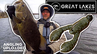 Snatchin' Smallmouth with the Great Lakes Finesse Snack Craw