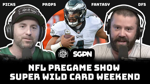 NFL Super Wild Card Weekend Pregame Show Sunday Edition: EXPERT Picks and Prop Bets