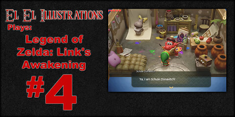 El El Plays Legend of Zelda: Link's Awakening Episode 4: Animal Crossing