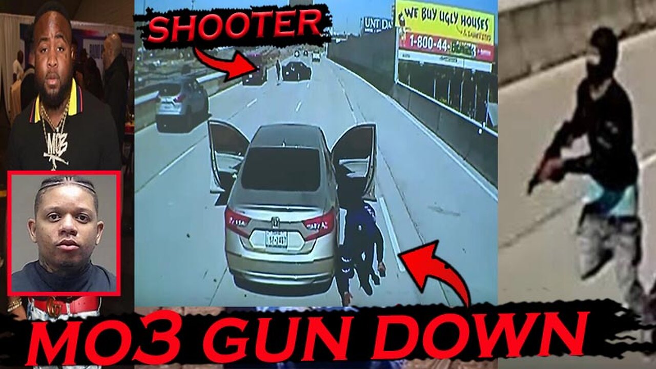 Rapper Mo3 Gun Down on The Highway Footage, Rapper Big Boogie Sister Killed, Woman Tased on Body Cam