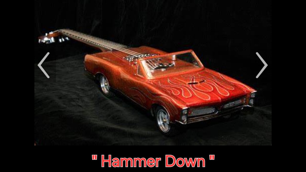 Steve Purcell - "Hammer Down" (Rock-Instrumental)-(Hotrods & Gtrs.)