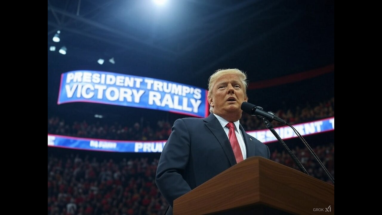 PRESIDENT TRUMP'S VICTORY RALLY