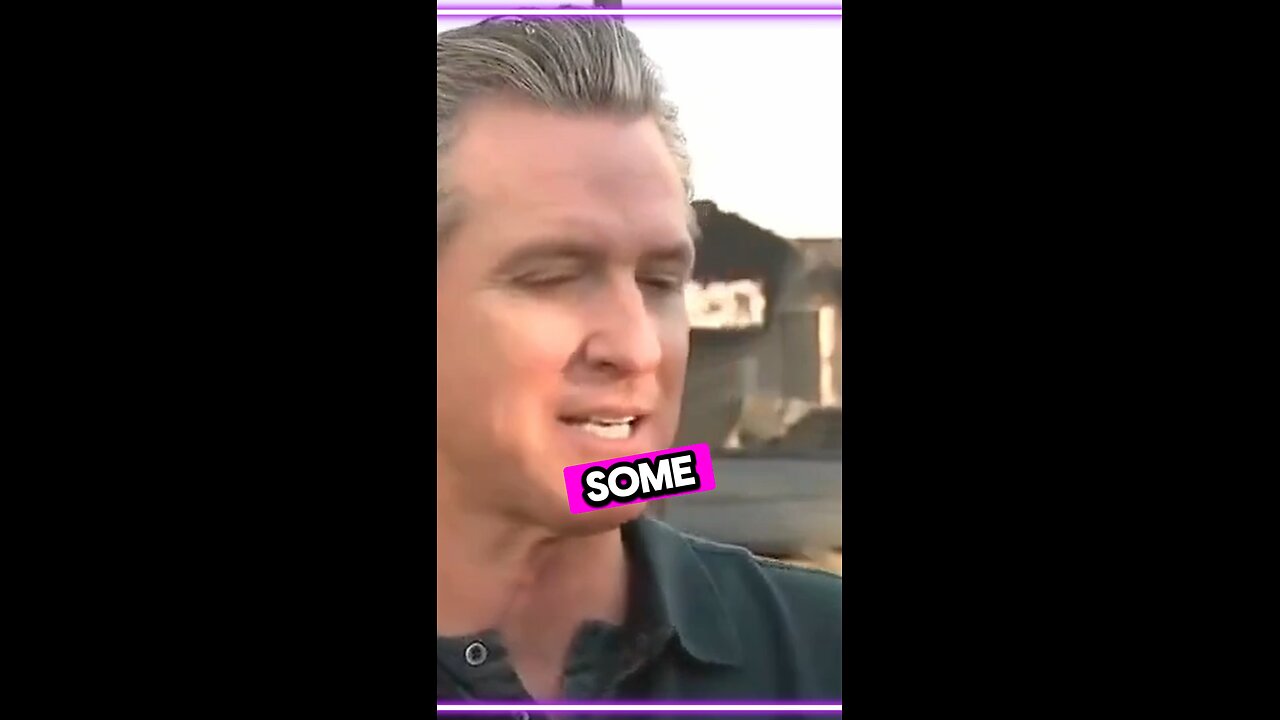 Gavin Newsom Gets A Little Too Excited Talking About Destruction