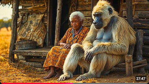 An old widow RAISES a giant baboon—what it DOES after her death will leave you AMAZED!