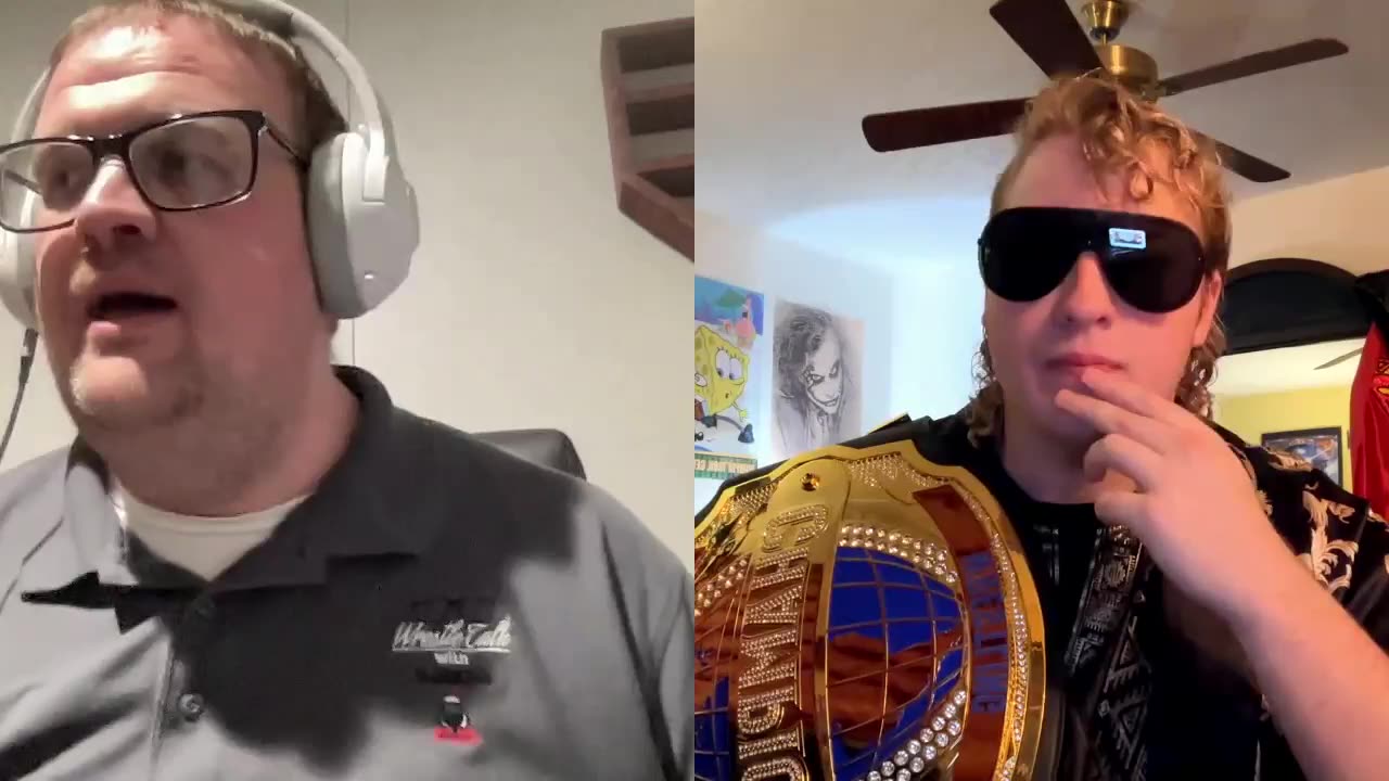 Evan Golden Returns to Wrestle Talk with Arabbidb3aver!