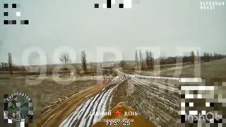 Ukrainian Soldier Dove Headfirst Out of the Back of a Pickup Truck