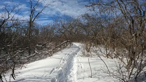 ❄️2025☃️02🎿19⛷️Winter Season -31 Hiking With Jesus Christ 🪽👼😇God Is On My Side☀️💦
