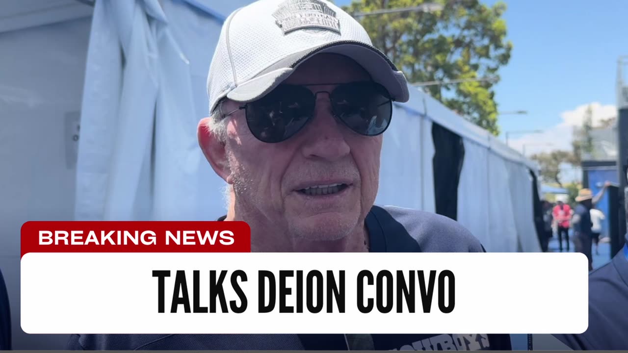 Jerry Jones Reveals What Conversation With Deion Sanders Was About