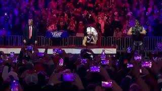 ICYMI: Trump Does Signature Dance to 'YMCA' With Village People at Victory Rally