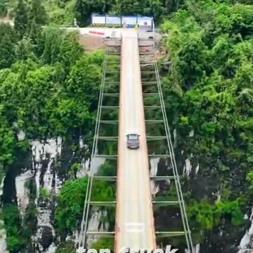 Longest River cable Bridge 🌁