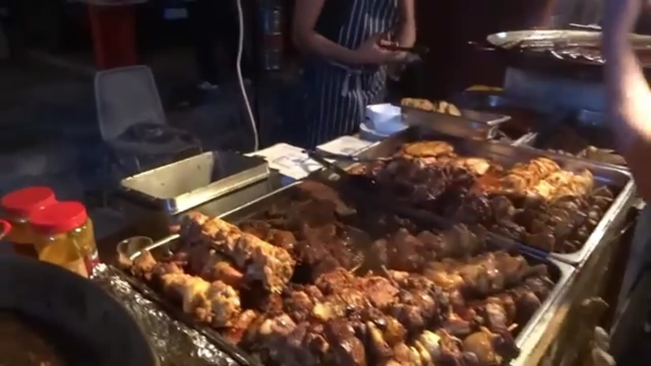 I Ate Slovakia’s BIGGEST Street Food Dish—INSANE Portion! 🍗😲