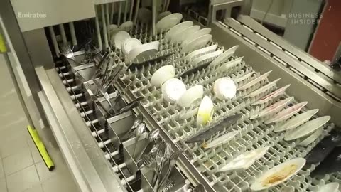 "How Emirates Airlines SKYROCKETS to 225,000 In-Flight Meals Per Day! 🍽️✈️"