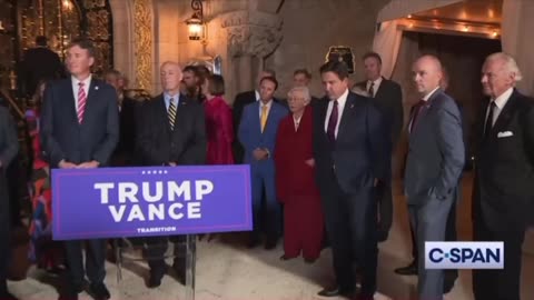 Republican Governors at Mar-a-Lago and Ron DeSantis really gives it to the media