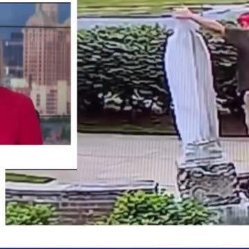 Virgin Mary statue vandalized in North Buffalo. #shorts #shortsvideo - WGRZ-TV