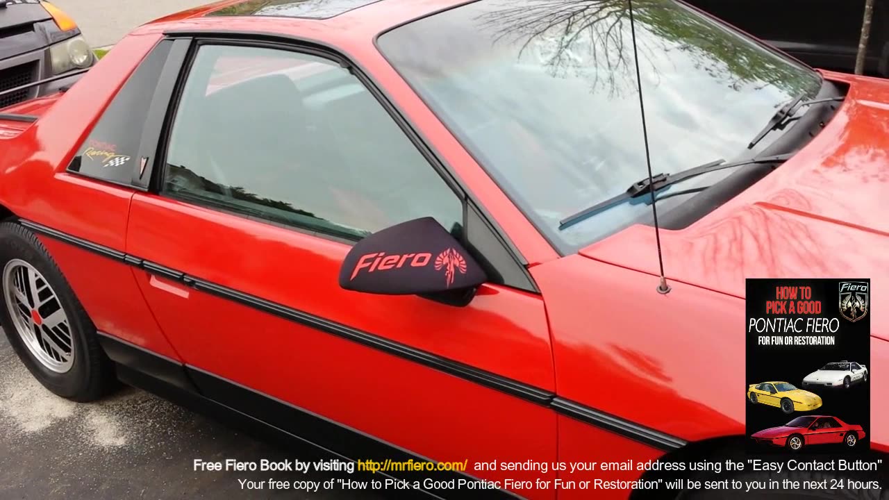 Pontiac Fiero Free Book Offer