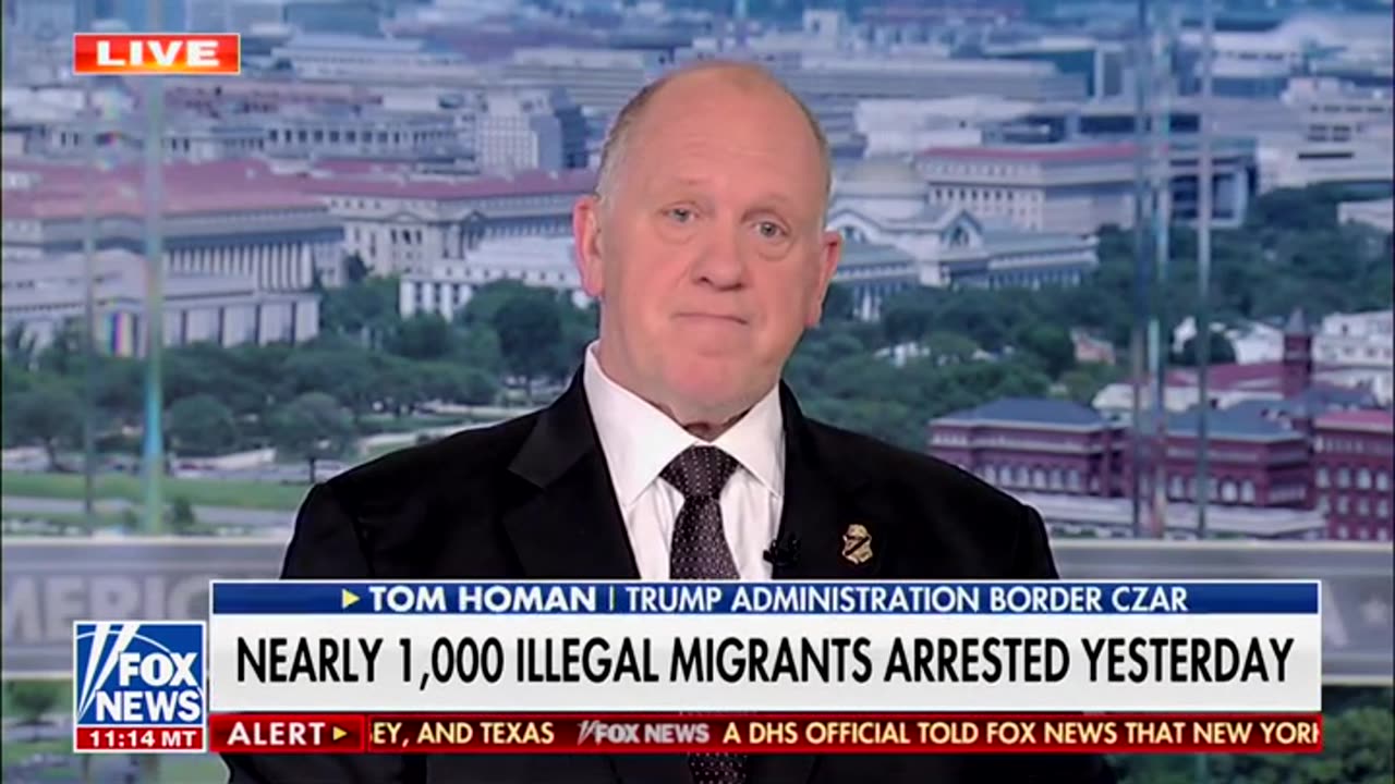 'No Apologies': Tom Homan Responds To Celebrity's Tearful Video Lamenting Deportations