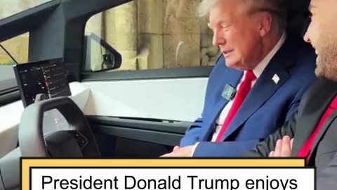 In August 2024, Trump received a Cybertruck as a gift, and now Tesla is being attacked by its detractors