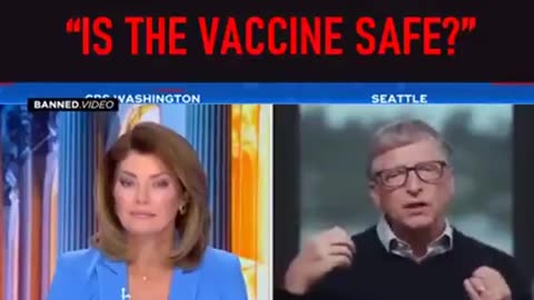 Watch Bills reaction to the Question “Is the Vaccine Safe？”