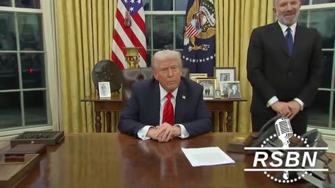 WATCH| President Trump signs Executive Orders to allow paper straws in restaurants