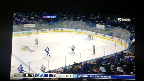 LAK vs TB - Lightning Lead 1-0