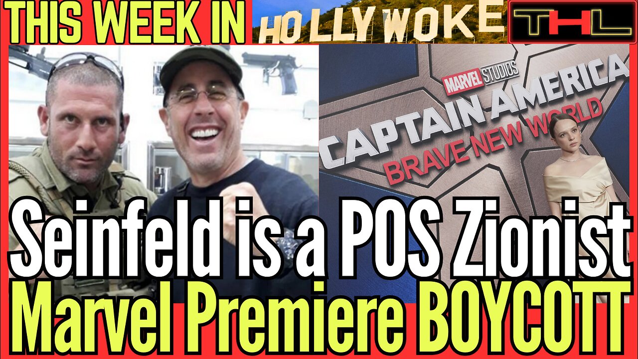 This Week in HOLLYWOKE | Zionist Jerry Seinfeld & Marvel's IDF Character are the WORST of Woke