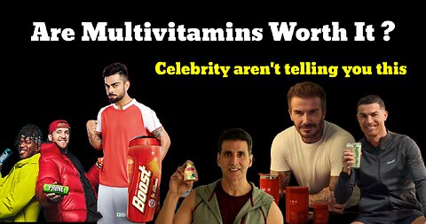 Are Multivitamins Worth It? | What Celebrities Aren't Telling You!