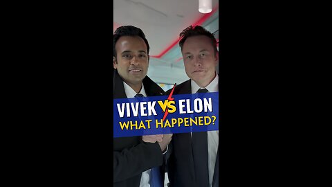 Elon v Vivek - What Happened?