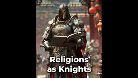 Religion As Knights AI generator