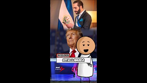 Donald Trump y Nayib Bukele sostendrán una llamada telefónica