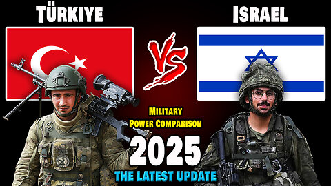 Türkiye vs Israel Military Power Comparison 2025 | Israel vs Türkiye Military Power 2025