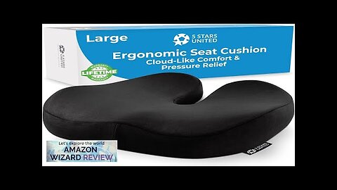 Seat Cushion for Office Chair Tailbone Pressure Relief Cushion Coccyx Review